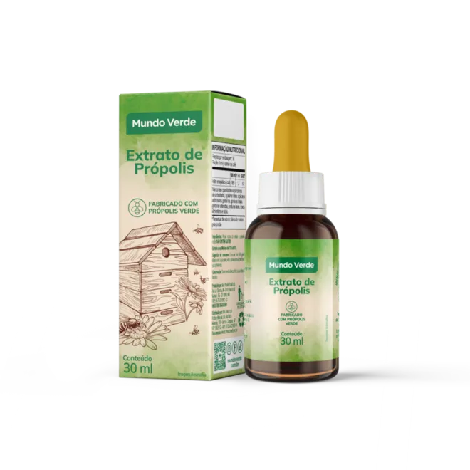 Extrato Própolis Verde Mundo Verde 30ml
