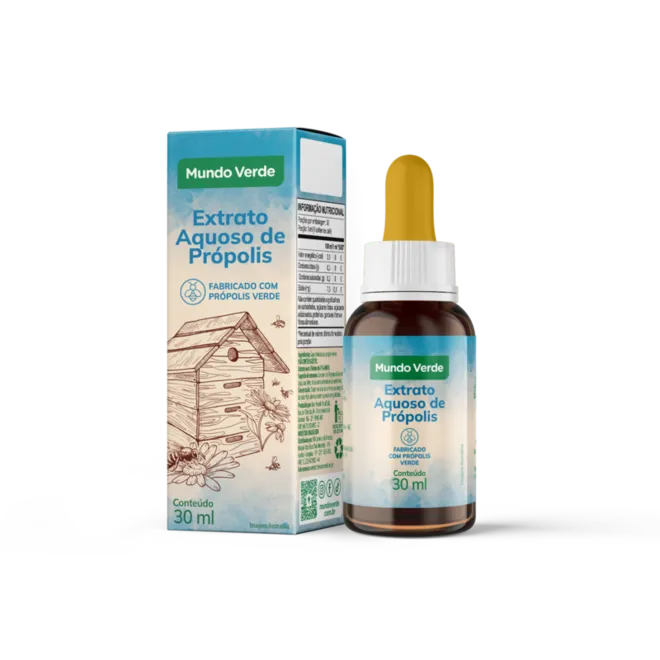 Extrato Aquoso de Própolis Mundo Verde 30ml