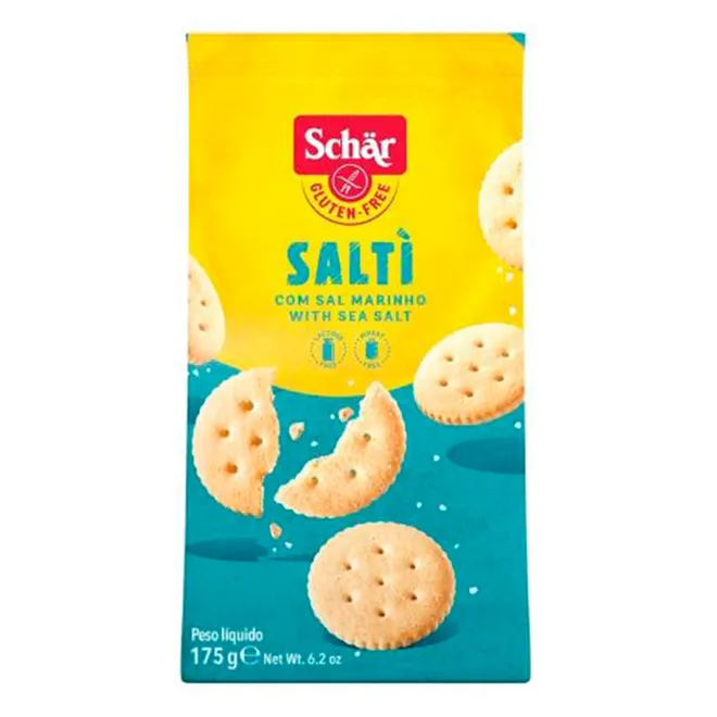 Biscoito Salgado Sem Glúten Schar 175g