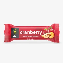 Barra de Castanhas e Cranberry biO2 25g