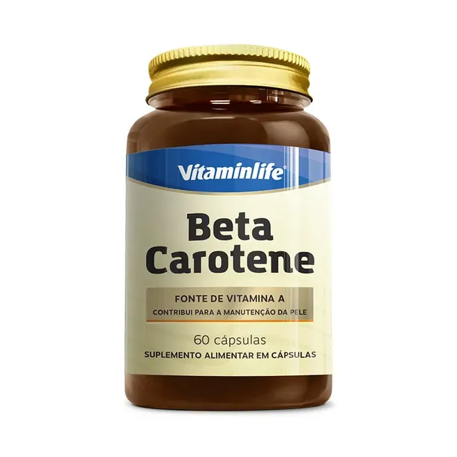 Beta Caroteno Vitaminlife 60 cápsulas