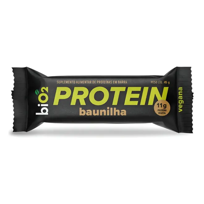 Barra de Proteína Vegana Baunilha biO2 45g