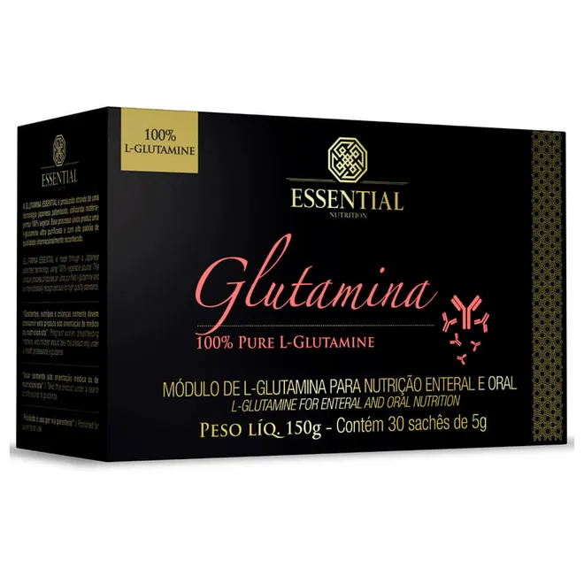 Glutamina 100% Pure Essential Nutrition 30x5g