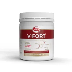 V-Fort Pré-Treino Frutas Vermelhas Vitafor 240g