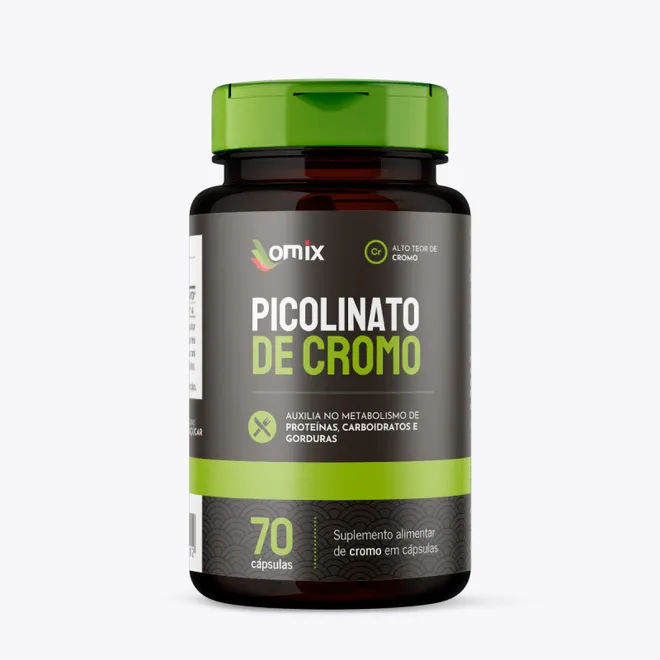 Picolinato de Cromo Omix 70cáps