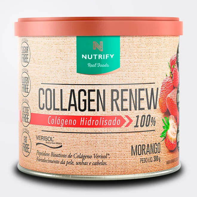 Collagen Renew Morango Nutrify 300g