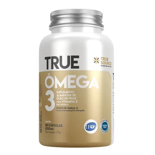 True Ômega 3 True Source 180 cápsulas