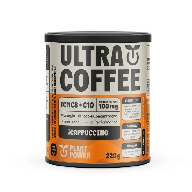 Ultracoffee Cappuccino Plant Power 220g