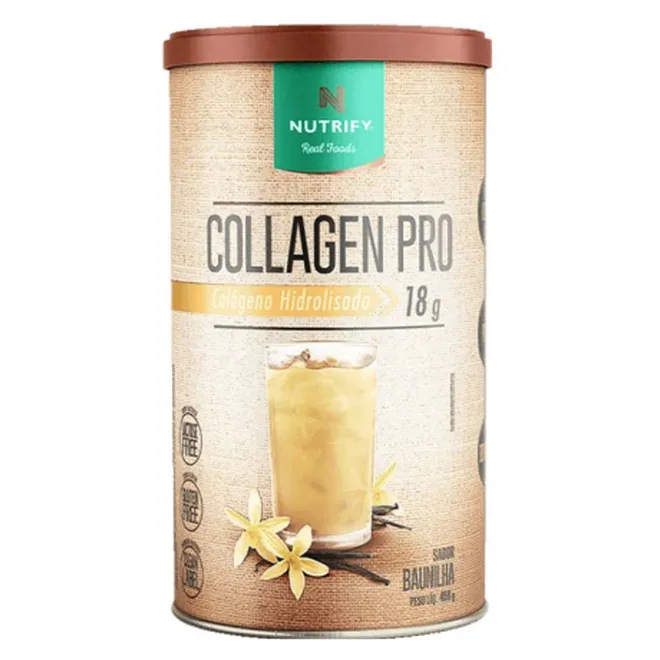 Collagen Pro Baunilha Nutrify 450g