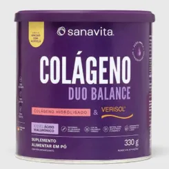 Colágeno Duo Balance Abacaxi Hortelã Sanavita 330g