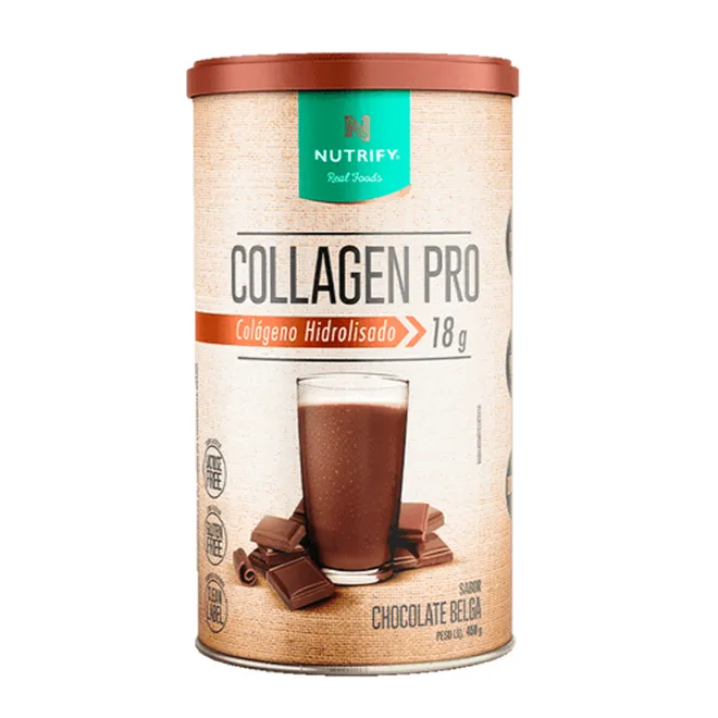 Collagen Pro Chocolate Belga Nutrify 450g