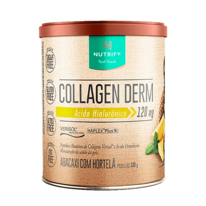 Collagen Derm Abacaxi com Hortelã Nutrify 330g