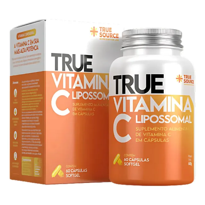 True Vitamina C Lipossomal True Source 60caps