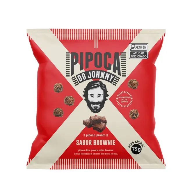Pipoca Brownie Pipoca do Johnny 75g
