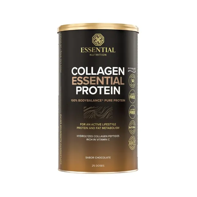 Collagen Protein Chocolate Trufado  Essential Nutrition 510g