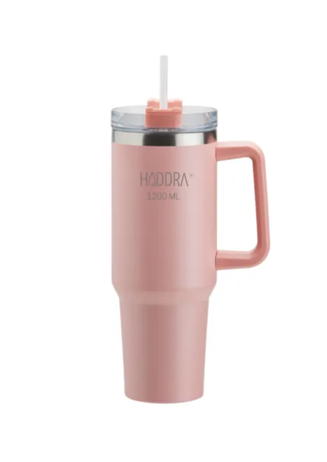 Copo Térmico H500 Rosa Hiddra 1200ml