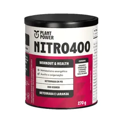 Nitro400 Beterraba e Laranja Plant Power 270g