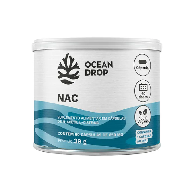NAC Ocean Drop 650mg 60cáps