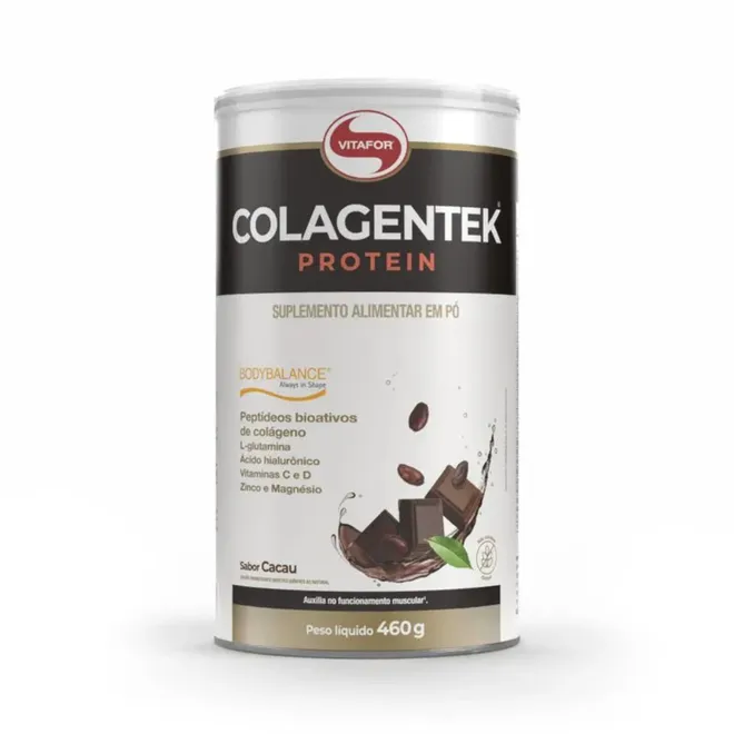 Colagentek Protein Cacau Vitafor 460g