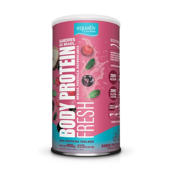 Body Protein Fresh Sabores do Brasil Equaliv 450g