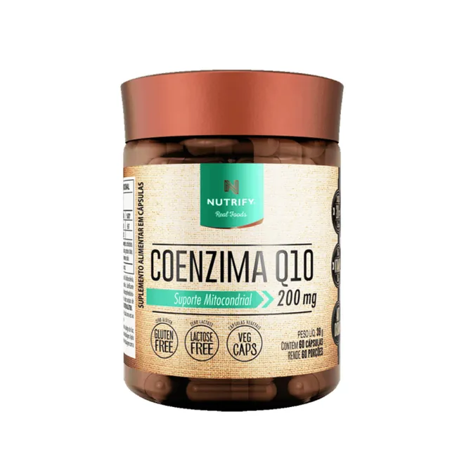 Coenzima Q10 200mg Nutrify 60caps