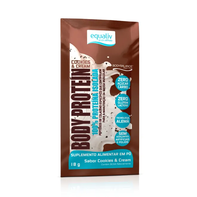 Body Protein Cookies & Cream Equaliv 18g