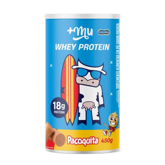 Whey Protein Paçoquita Mais Mu 450g