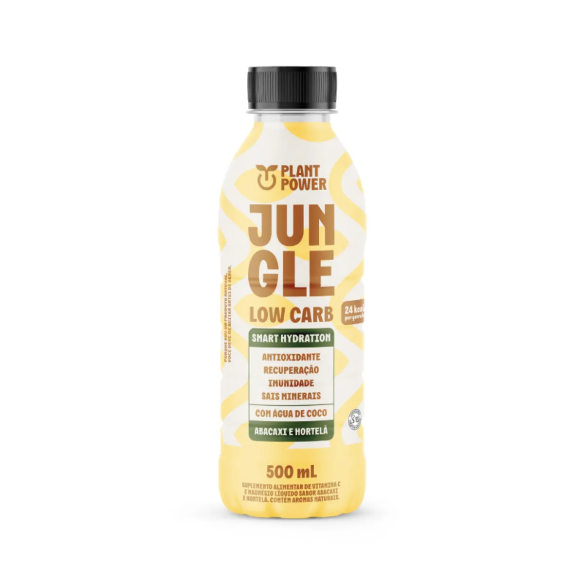 Jungle Low Carb Abacaxi e Hortelã Plant Power 500ml