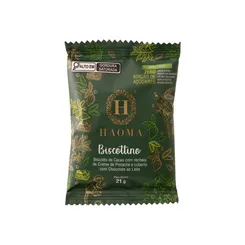 Biscottino Pistache com Chocolate ao Leite Linha Stevia Haoma 21g