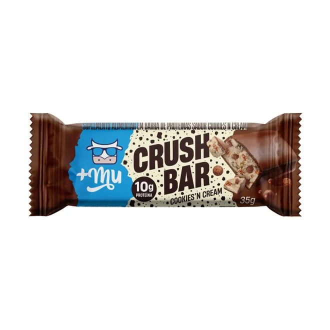 Crush Bar 2.0 Cookies'n Cream Mais Mu 35g