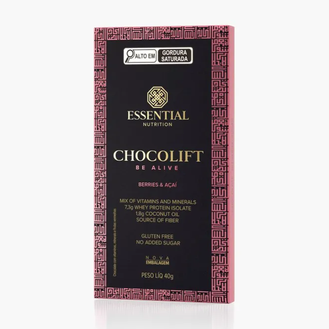 Chocolift Be Alive Berries & Açaí Essential Nutrition 40g