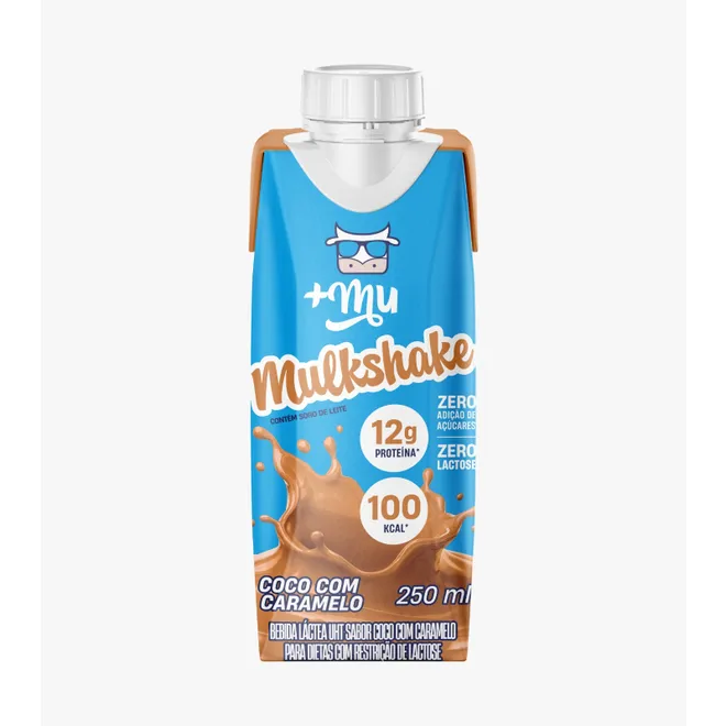 Mulkshake Coco com Caramelo Mais Mu 250ml
