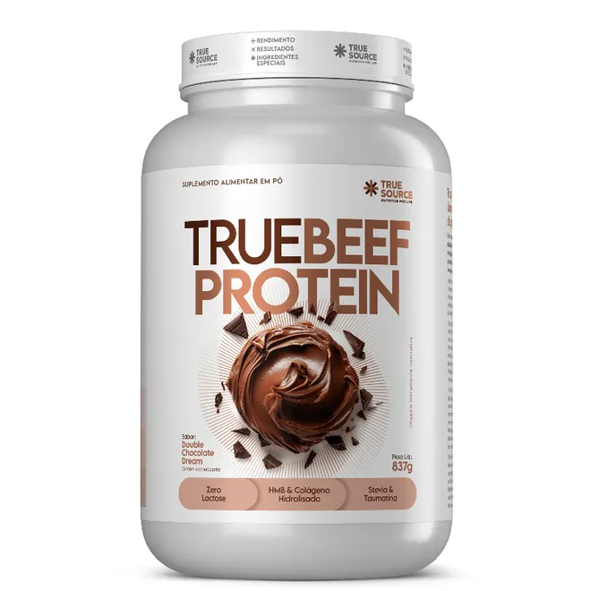 True Beef Protein Double Chocolate True Source 837g