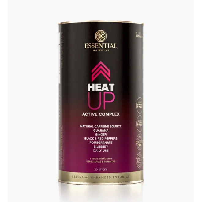 Heat Up Romã com Especiarias e Pimentas Essential Nutrition 140g