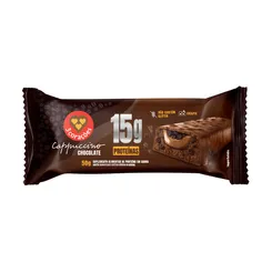 Barra de Proteína Cappuccino Chocolate 3 Corações 50g
