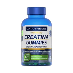 Creatina Gummies Maçã Verde Catarinense Nutrição 60 Pastilhas