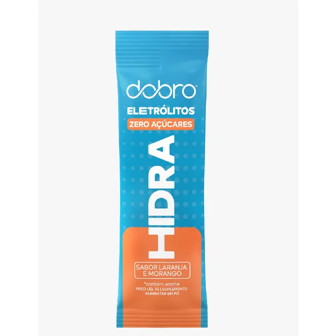Hidra Eletrólitos Laranja Dobro 7g