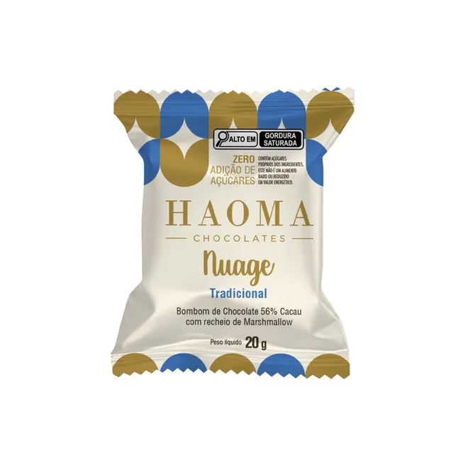 Nuage Tradicional Linha Stevia Haoma 20g