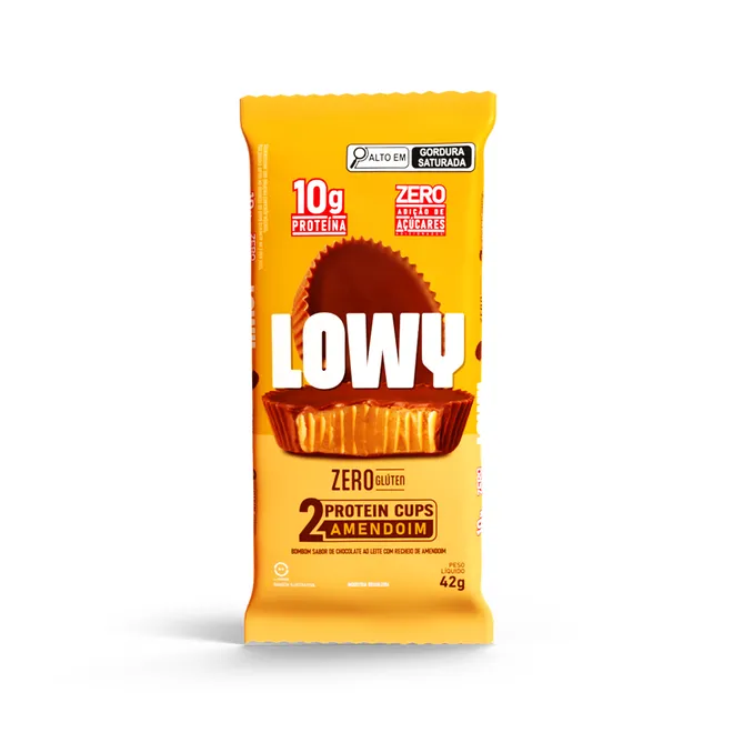 Cups Amendoim Lowy 42g