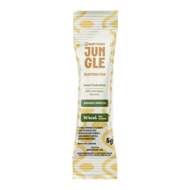 Jungle Electrolytes Abacaxi e Hortelã Plant Power 5g