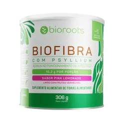 Biofibra com Psyllium Pink Lemonade Bioroots 306g