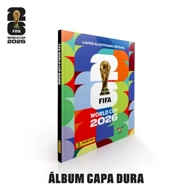 Álbum Capa Dura FIFA Copa do Mundo 2026 Panini