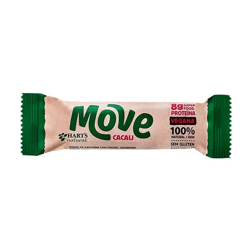 Barra de Proteína MOVE Cacau 35g - Hart's Natural