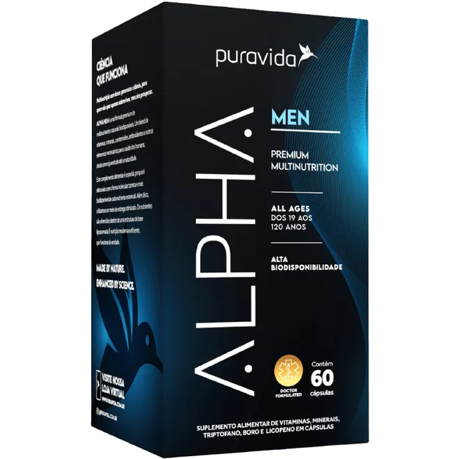 Alpha Men Puravida 60caps