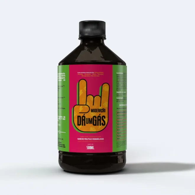 Dá Um Gás Frutas Vermelhas Moderação 500ml