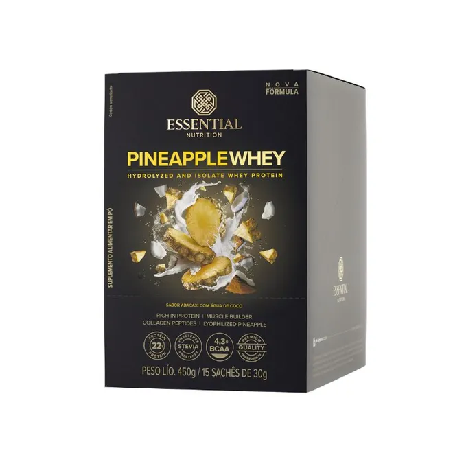 Pineapple Whey Essential Nutrition 15x34g