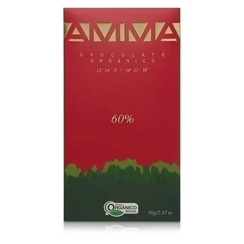 TABLETE CHOCOLATE ORGANICO 60% 80G