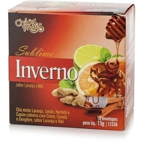 Chá Misto Sublime Inverno 10 sachês - Chá Mais
