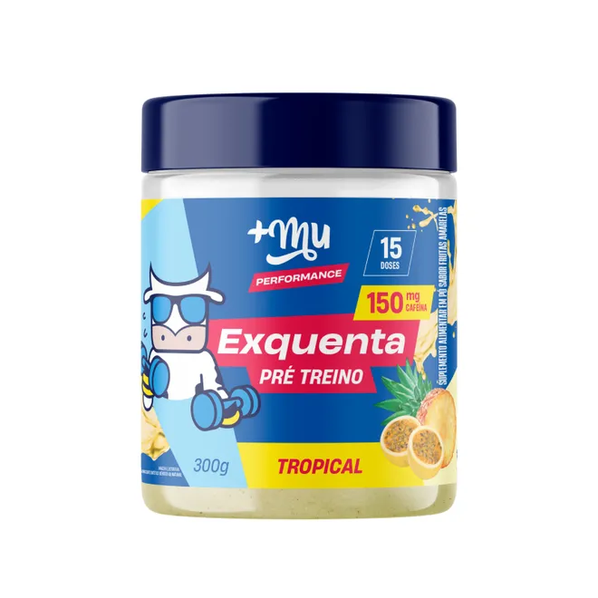 Exquenta Pré Treino Manga Mais Mu Performance 300g