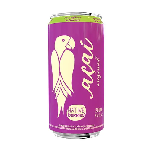 Suco de açaí original 250ml - Native Berries